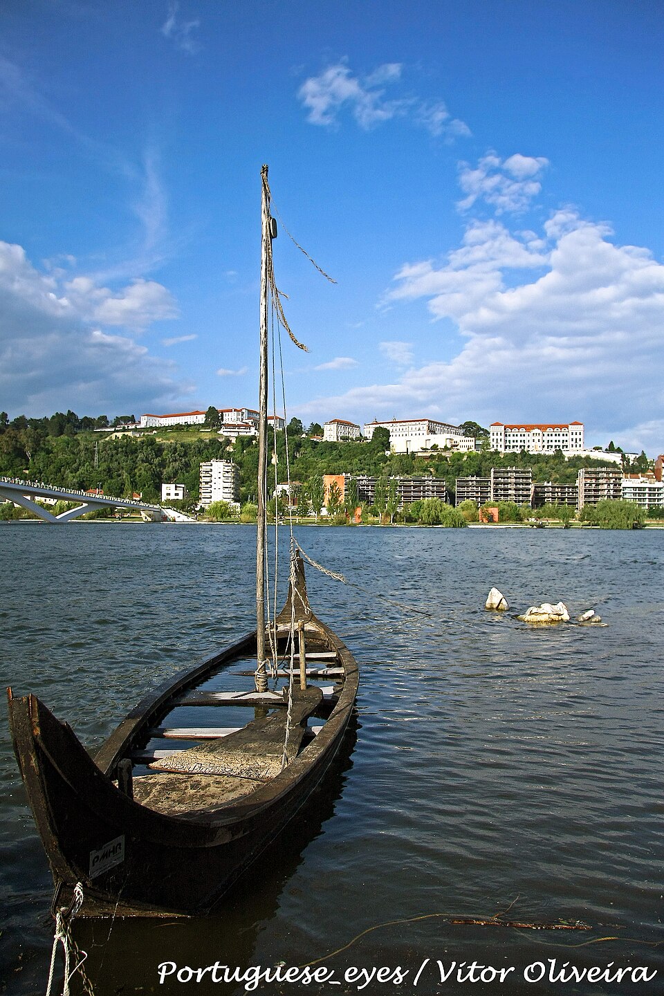 Historical source photograph: Rio Mondego - Coimbra - Portugal (7421792972). Photographer-supplied date 2012-06-22.